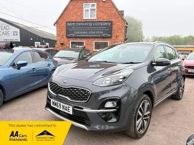 Used Kia Sportage 177 HP (130 kW) 2020 Grey SUV