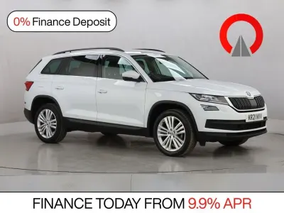 Used Skoda Kodiaq SE L 150 HP (110 kW) 2021 White SUV