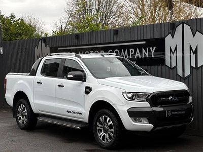 White Used 2018 Ford Ranger Wildtrack Pickup | £19,499 (Fair price)