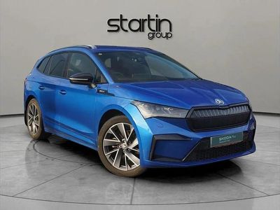 Blue Used 2023 Skoda Enyaq iV SportLine SUV | £26,950 (A bit pricey)