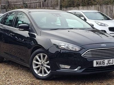 Black Used 2016 Ford Focus Titanium Hatchback | £5,599 (Good price)