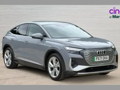 Used Audi Q4 e-tron S-Line 125 kW (170 HP) 2022 Grey SUV