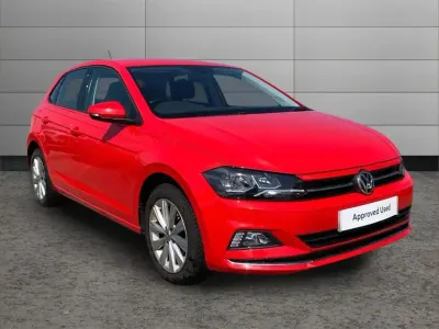 Usado VW Polo SEL 113 HP (83 kW) 2020 Vermelho Citadino