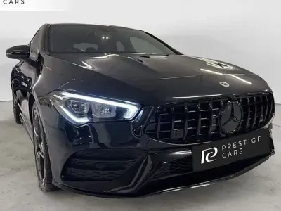 Used Mercedes CLA250e AMG Line Premium 218 HP (160 kW) 2022 Black Coupe