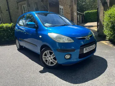 Used Hyundai i10 Comfort 77 HP (56 kW) 2009 Blue Hatchback