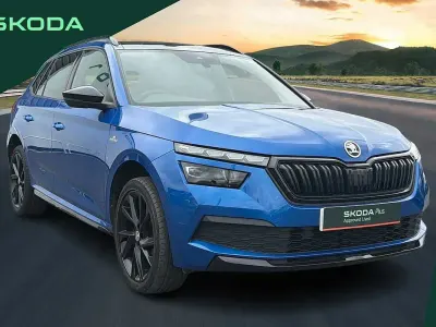 Used Skoda Kamiq Monte Carlo 115 HP (84 kW) 2023 Blue SUV