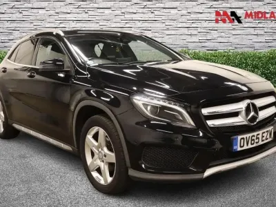 Used Mercedes GLA200 AMG line 136 HP (100 kW) 2015 Black SUV