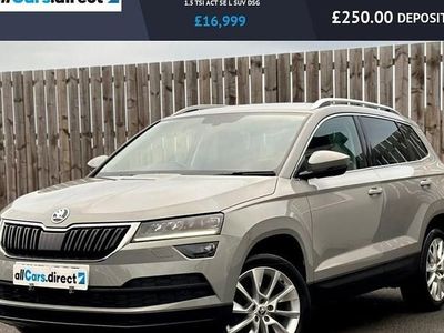 Used Skoda Karoq SE L 150 HP (110 kW) 2021 Grey SUV