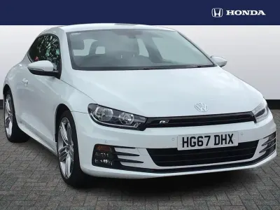 Used VW Scirocco R-line 217 HP (159 kW) 2017 White Coupe