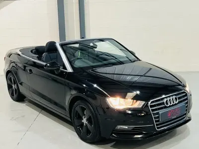 Used Audi A3 Cabriolet Sport 110 HP (80 kW) 2015 Black Cabriolet