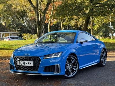 Used Audi TTS Comfort 320 HP (235 kW) 2021 Blue Coupe