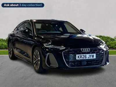 New Audi A6 S-Line 2026 Black Sedan