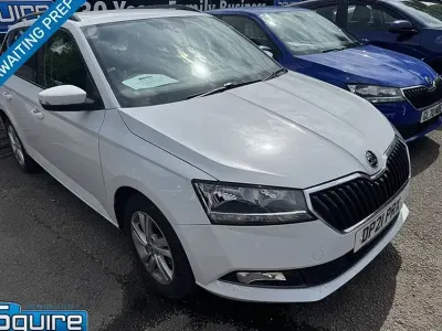 Used Skoda Fabia SE 2021 White Hatchback