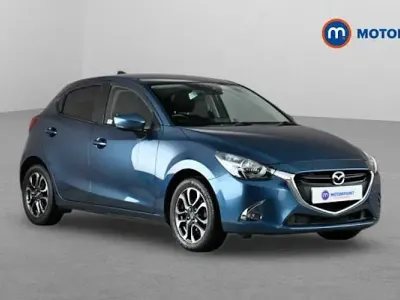 Używany Mazda 2 Inclusive 90 KM (66 kW) 2019 Niebieski Hatchback