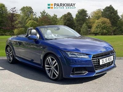 Used Audi TT S-Line 184 HP (135 kW) 2015 Blue Coupe