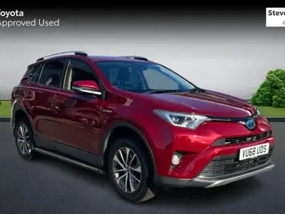 Used Toyota RAV4 Hybrid 197 HP (144 kW) 2018 Red SUV