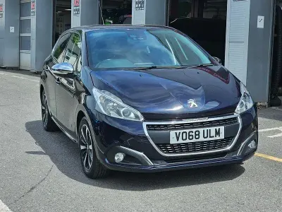 Used Peugeot 208 S 82 HP (60 kW) 2018 Blue Hatchback