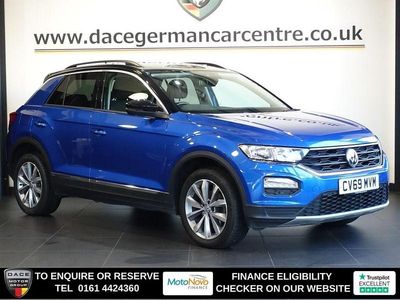 Used VW T-Roc Design 115 HP (84 kW) 2019 Blue SUV