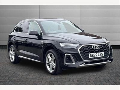 Used Audi Q5 S-Line 204 HP (150 kW) 2022 Black SUV