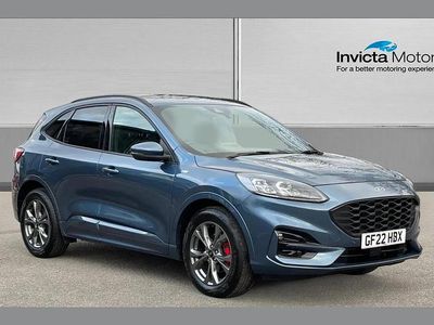 Blue Used 2022 Ford Kuga ST-Line SUV | £20,600 (Fair price)