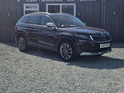 Second-hand Skoda Kodiaq Scout 4x4 150 CP (110 kW) 2017 Negru SUV