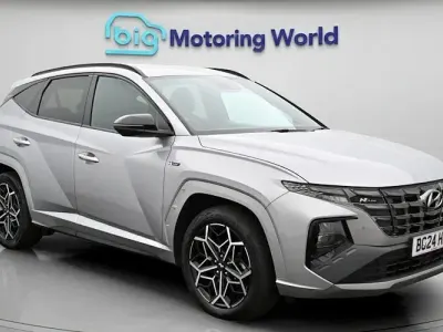 Begagnad Hyundai Tucson N Line 265 HK (194 kW) 2024 Silver SUV