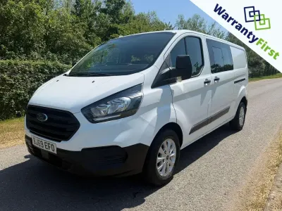 Used Ford Transit Custom S 130 HP (95 kW) 2019 White Van