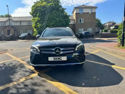 Used Mercedes GLC220 AMG line 170 HP (125 kW) 2019 Black SUV
