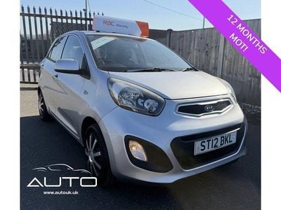 Used Kia Picanto 68 HP (50 kW) 2012 Silver Hatchback
