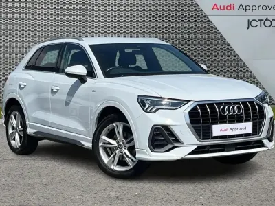 Used Audi Q3 S-Line 150 HP (110 kW) 2020 White SUV
