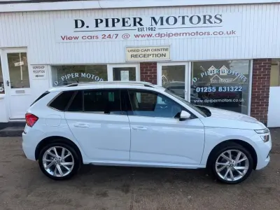 Used Skoda Kamiq SE L Executive 2023 White SUV
