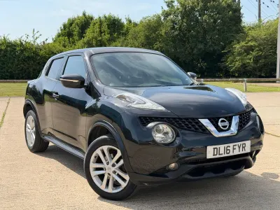Used Nissan Juke N-Connecta 115 HP (84 kW) 2016 Black SUV