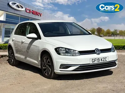 Used VW Golf VII Match 115 HP (84 kW) 2019 White Hatchback