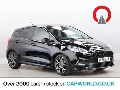 Black Used 2019 Ford Fiesta ST-Line Hatchback | £9,486 (Fair price)