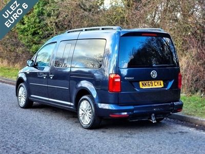 used VW Caddy Maxi C20 5 Seat Auto Wheelchair Accessible Vehicle With Power Ramp & Tailgate