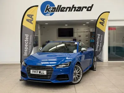 Used Audi TT Roadster Comfort 310 HP (228 kW) 2017 Blue Cabriolet