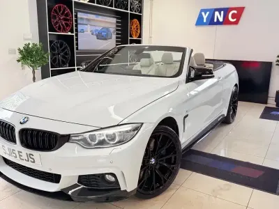 Used BMW 435 M Sport 2015 White Cabriolet
