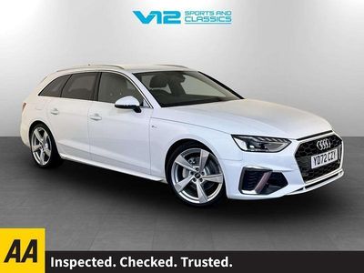 White Used 2022 Audi A4 S-Line Estate | £23,695 (Fair price)