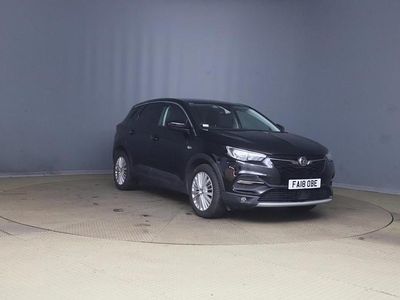 Used Vauxhall Grandland X Sport 130 HP (95 kW) 2018 Black SUV