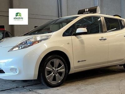 White Used 2015 Nissan Leaf Tekna Hatchback | £4,879 (Fair price)