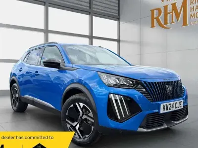 Used Peugeot 2008 Allure 137 HP (100 kW) 2024 Blue SUV