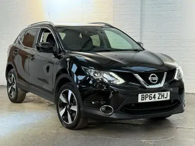 Used Nissan Qashqai N-TEC 110 HP (80 kW) 2015 Black SUV