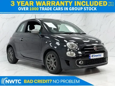Used Fiat 500 Sport 70 HP (51 kW) 2021 Black Hatchback