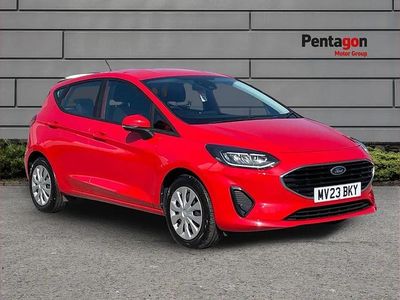 Used Ford Fiesta Trend 75 HP (55 kW) 2023 Red Hatchback