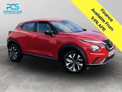 Used Nissan Juke Acenta 117 HP (86 kW) 2022 Red SUV