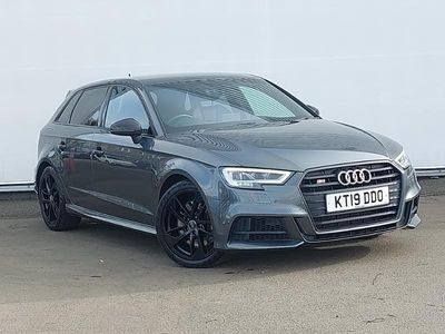 Used Audi S3 Sportback Black Edition 300 HP (220 kW) 2019 Grey Hatchback