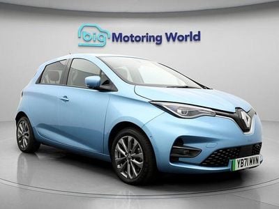 Used Renault Zoe GT-Line 100 kW (136 HP) 2021 Blue Hatchback