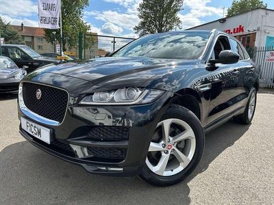 Used Jaguar F-Pace Portfolio 178 HP (130 kW) 2017 Black SUV