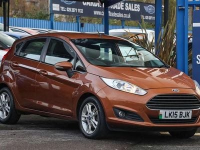 Used Ford Fiesta Zetec 2015 Brown Hatchback