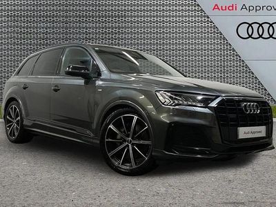Grey Used 2020 Audi Q7 Black Edition SUV | £39,694 (Expensive)